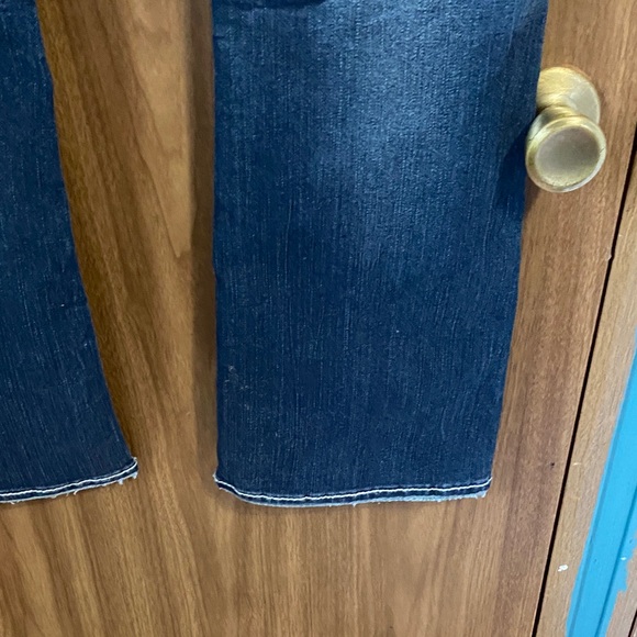 Silver Jeans Dark Blue Boot Cut Denim EUC - Picture 5 of 8